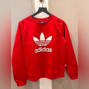 Adidas pullover, like new, shiny and bright !
